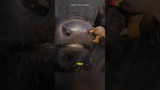 Oxpecker Bird That Harms Animals shorts [upl. by Franzoni]