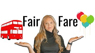 Fair vs Fare SAT Vocabulary SAT Words [upl. by Dwayne668]