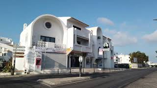 Albufeira New Town Strip Portugal visited in Morning Time [upl. by Cohligan]