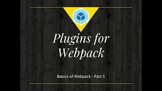 5 Webpack Plugins  Mini Css Extract Plugin npm  Webpack Basics Tutorial [upl. by Kate]