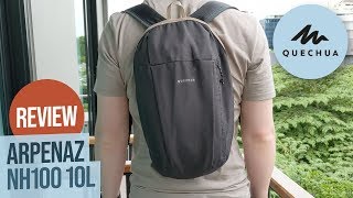 Quechua Arpenaz NH100 10L Backpack Review [upl. by Manas]