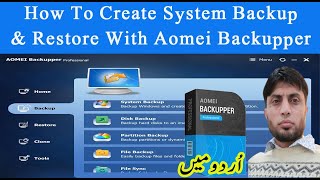 How To Create Backup amp Restore With Aomei Backupper [upl. by Yffub]