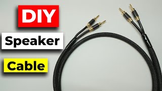 DIY Speaker Cable using Banana Plugs [upl. by Felic]