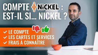 💳Ouvrir un compte Nickel  Pour qui  Avis 2023 et détail des offres et des frais à connaître [upl. by Nauqad]