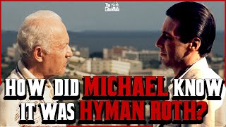 How did Michael know it was Hyman Roth Michael Corleone VS Hyman Roth [upl. by Minabe]