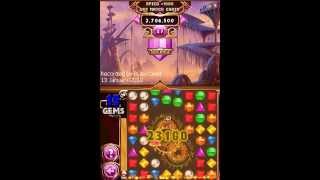 Bejeweled 3 2011 Nintendo DS Lightning  109 Million with x15 360p [upl. by Maharg538]