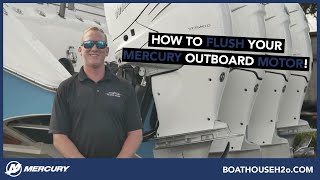 How to Flush Your Mercury Outboard Motor Quick amp Easy [upl. by Sassan341]