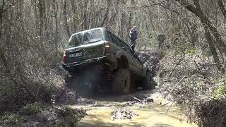 Toyota Land Cruiser 80 42 Turbo Diesel Intercooler  OFF ROAD  4K UHD [upl. by Alolomo873]