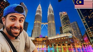 The Best of Kuala Lumpur Touring Suria KLCC Mall at Petronas Towers [upl. by Areval]