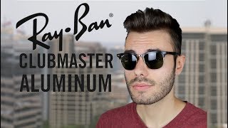 RayBan Clubmaster Aluminum Review [upl. by Anirod990]