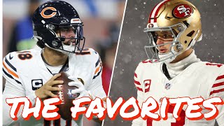 The 49ers Are Favored to Beat the Chicago Bears [upl. by Clive]