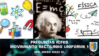 PREGUNTAS ICFES  MOVIMIENTO RECTILINEO UNIFORME 1 [upl. by Merilyn]