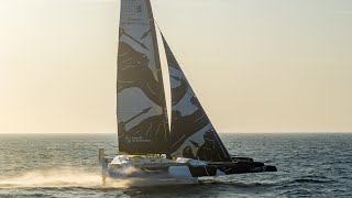 The Maxi Edmond de Rothschild in flight power and stability [upl. by Goulette]