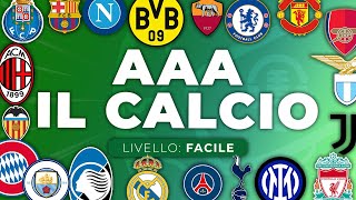 Indovina LA SQUADRA DI CALCIO dallo STEMMA Quiz calcio FACILE [upl. by Adanama]