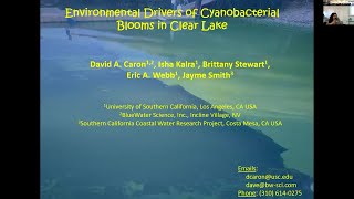 Environmental Drivers of Cyanobacterial Blooms Monitoring · David Caron [upl. by Eal]