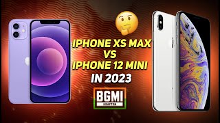 iPhone XS Max Vs iPhone 12 mini For BGMI PUBG in 2024  Which is Best [upl. by Fredella]