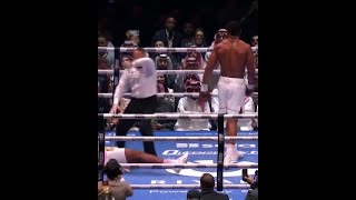 Anthony Joshua DESTROYS Francis Ngannou ☠️ shorts [upl. by Nomor]