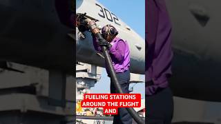 Who Fuels Jets On Aircraft Carriers military navy [upl. by Selemas62]