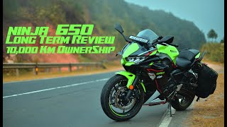 Kawasaki Ninja 650 Long Term Ownership Review 10000 km  2024 [upl. by Launce]