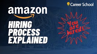 Amazon Hiring Process Explained From Online Application Loop interview to offer [upl. by Eidde246]