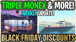 GTA 5 Online WEEKLY UPDATE All BLACKFRIDAY SALES [upl. by Gemini]