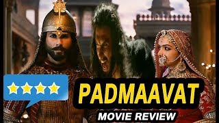 Padmaavat  Movie Review  Ranveer Singh  Deepika Padukone  Shahid Kapoor [upl. by Concha718]