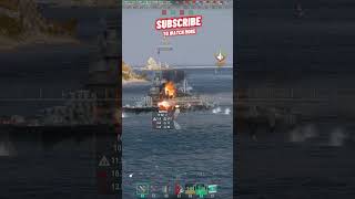 Warships 🏴‍☠️  MN Colbert Low HP Brawling again Napoli gaming warshipsworld [upl. by Doelling]