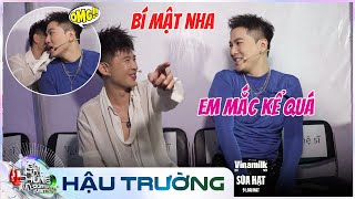 Hoàng Hải thì thầm quotbí mậtquot chỉ đôi ta biết cho Mai Tiến Dũng nhưng quên tắt mic  BTS Our Song [upl. by Ayet]