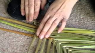 Wahakura weaving step by step part one [upl. by Hibbitts]