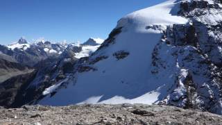 360 Pointe du Vasevay3354m Val de Bagnes Valais Suisse 08102016 [upl. by Eiramanig940]