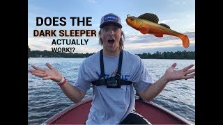 Does the MEGABASS DARK SLEEPER Actually Work  Bass Fishing Lake Orion [upl. by Eckart]