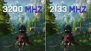 2133 VS 2400 VS 2666 VS 3200 RAM  Comparison Benchmark [upl. by Niveb850]