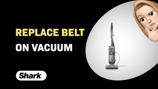 How to Replace the Belt on the Shark Vertex AZ2002 Vacuum Cleaner [upl. by Pampuch]