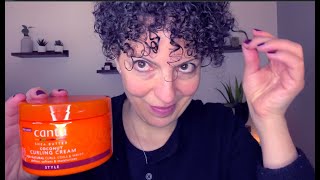 Cantu Coconut Curling Cream  review and demo [upl. by Fritz]