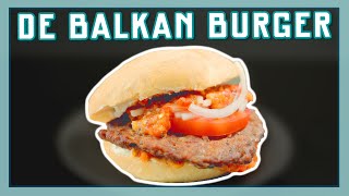 DE BALKAN BURGER PLJESKAVICA  EtenmetNick  How to [upl. by Nyleak]