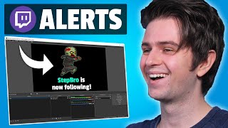 How To Setup Twitch Alerts In OBS Studio amp Streamlabs OBS 2021 [upl. by Zora]