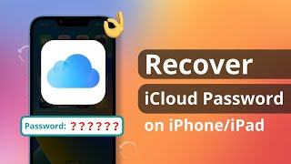 2 Ways How to Recover iCloud Password on iPhoneiPad if forgot 2023 [upl. by Ettenirt]