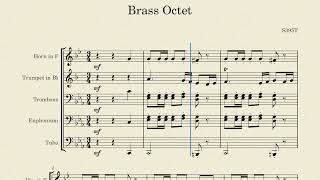 S395T  Brass Octet A short piece [upl. by Ame]