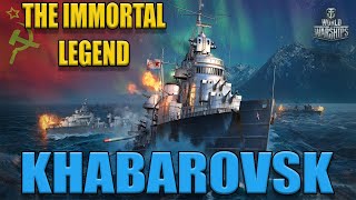 KHABAROVSK The Immortal LEGEND  World Of Warships Gameplay [upl. by Snow]