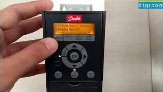 Configuring Danfoss VLT HVAC Basic FC101 for Air handling unit AHU and FAN Application  digicon [upl. by Taddeo]