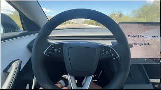 Model 3 Performance Range Test [upl. by Rehpotsyrhc]