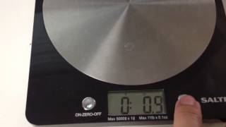 Salter Slim Design Electronic Platform Kitchen Scale [upl. by Chery]