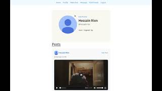 Social Media App Demo [upl. by Anairotciv]