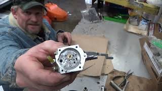 Another Walbro HDC Carburetor How To Video Including Check Valve Work [upl. by Nilyaj861]