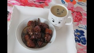 Platano en Dulce y Chilate Las Recetas de Anita [upl. by Ingra513]