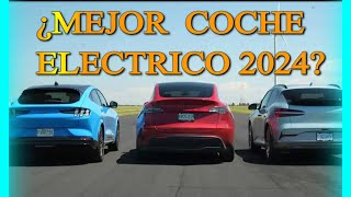 ¿Cuáles serán los mejores autos eléctricos del 2024 ¡TESLA Hyundai o Ford [upl. by Nimra]