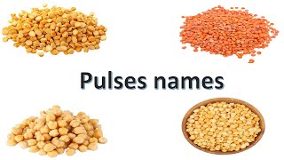 Pulses name  Pulses in english  Learn Pulses Names [upl. by Teodoor]