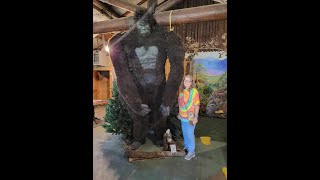 Oklahoma Bigfoot Museum Talihina Oklahoma [upl. by Luoar]