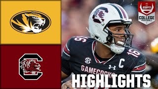 Missouri Tigers vs South Carolina Gamecocks  Full Game Highlights  ESPN College Football [upl. by Eniffit]