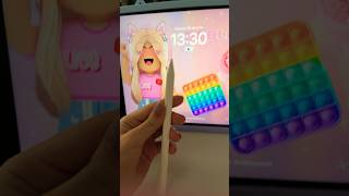 Como ter caneta para tablet e celular sem gasta nada 💖 ipad shorts [upl. by Yelats]